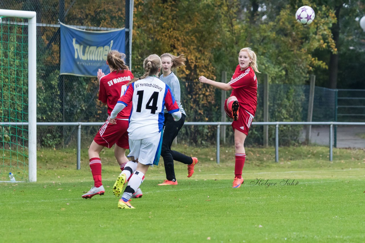 Bild 351 - B-Juniorinnen SV Henstedt Ulzburg - SV Wahlstedt : Ergebnis: 11:0